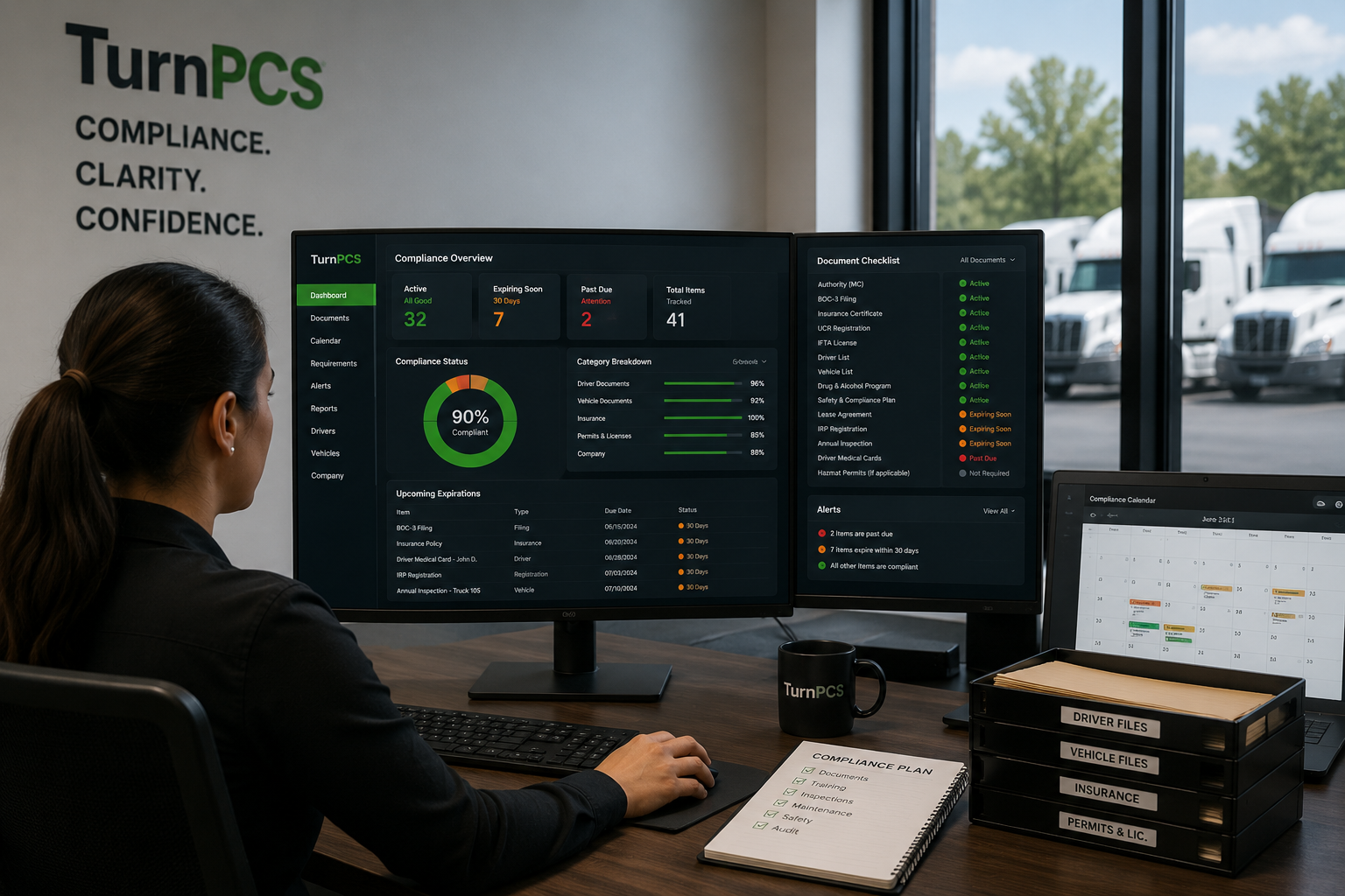 TurnPCS compliance workspace